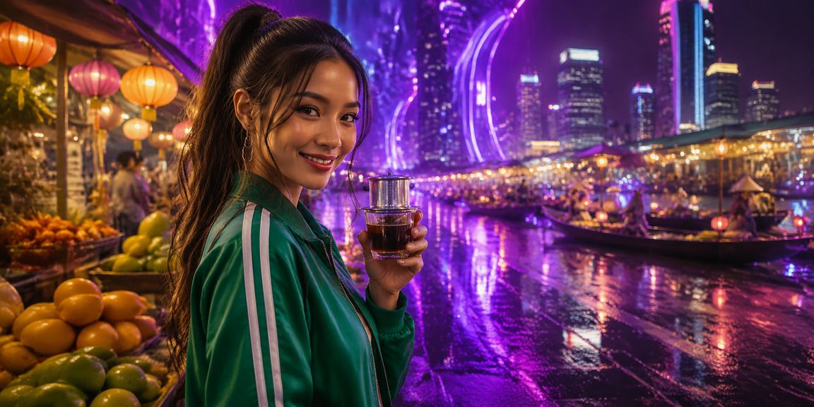 Cà phê sông Mekong và trải nghiệm giải trí